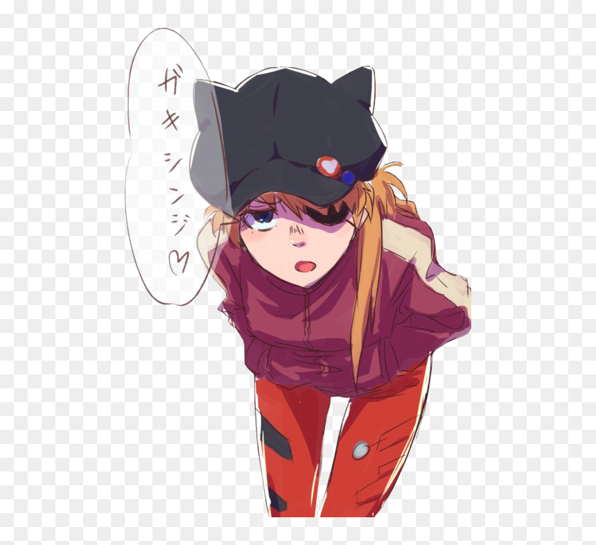 Transparent Asuka Langley Png - Cartoon, Png Download - asuka langley png