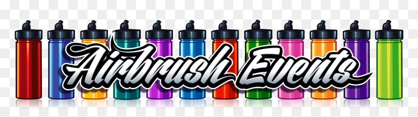 Water Bottle, HD Png Download - airbrush png