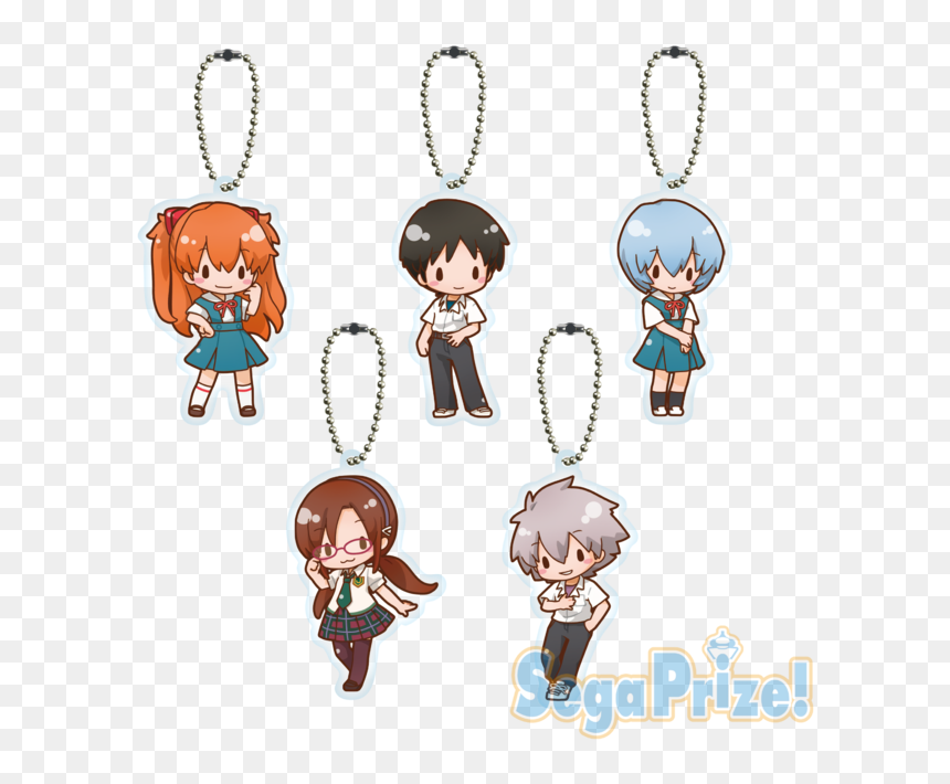 Rebuild Of Evangelion Character Acrylic Key Chain Mascot"

 - Acrylic Evangelion, HD Png Download - asuka langley png