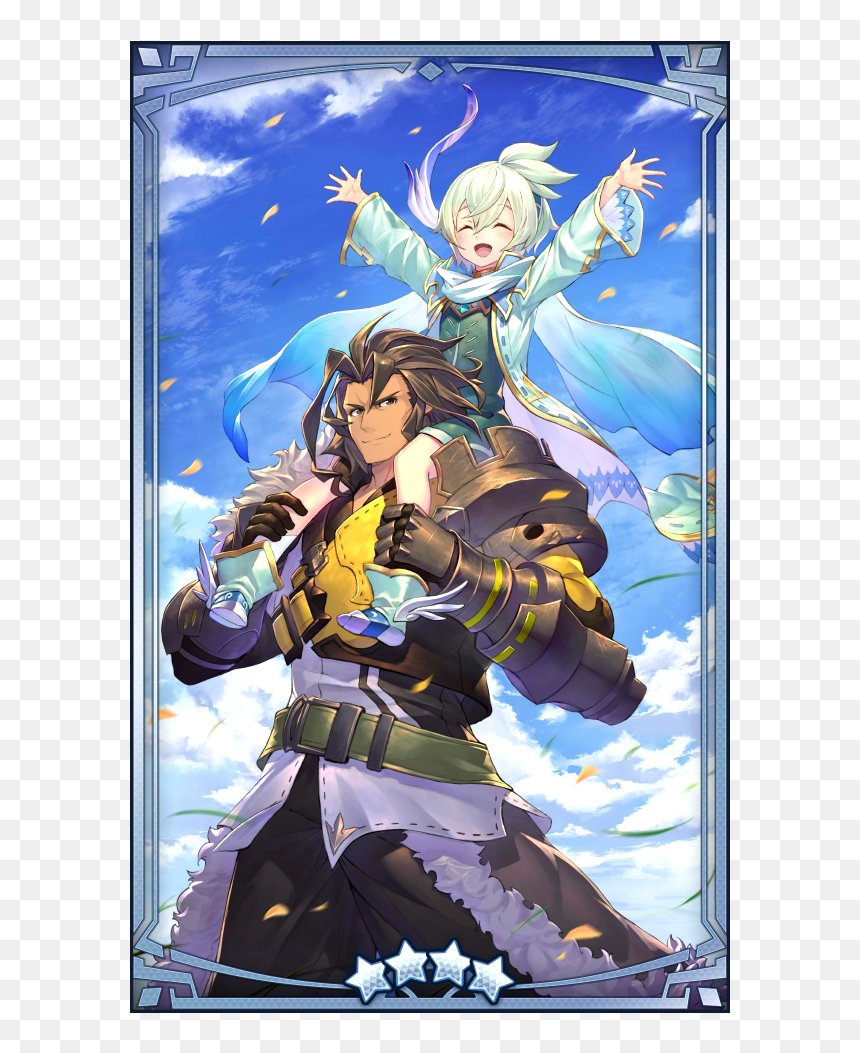 400105 01 Portrait - Dragalia Lost Ranzal Wyrmprint, HD Png Download - anime grass png