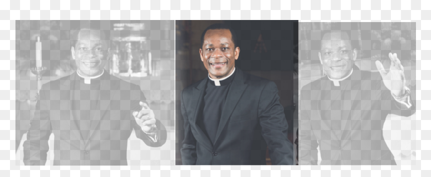 Rev Maurice Emelu, HD Png Download - priest collar png