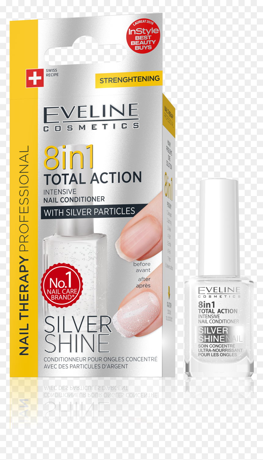 Eveline 8 В 1 Silver Shine, HD Png Download - shiny effect png