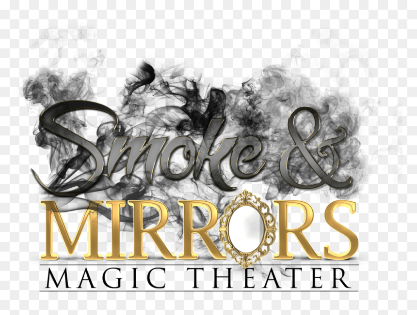 Smokemirrorslogo Square Small - Smoke And Mirrors Magic Show, HD Png Download - blowing smoke png