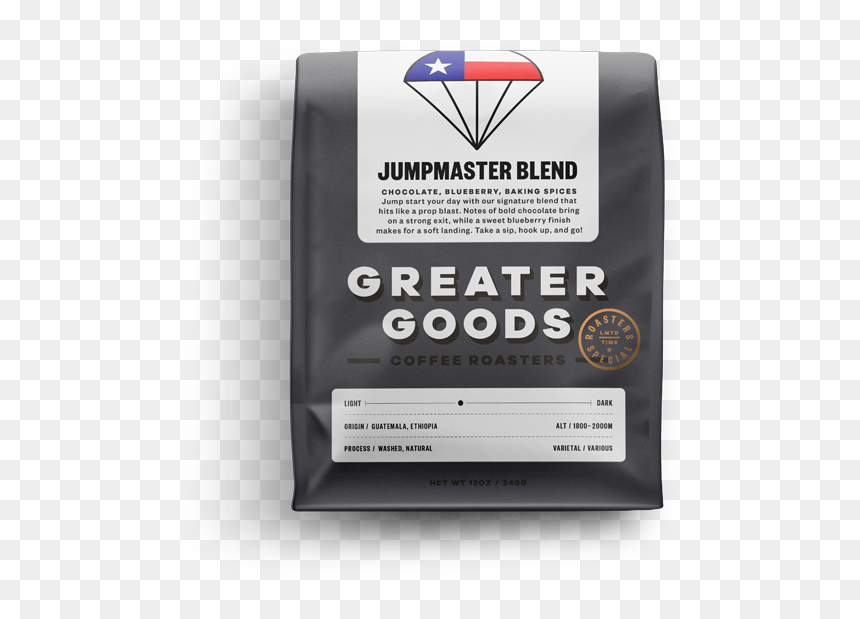 Greater Goods Coffee Roasting Co., HD Png Download - paratrooper png