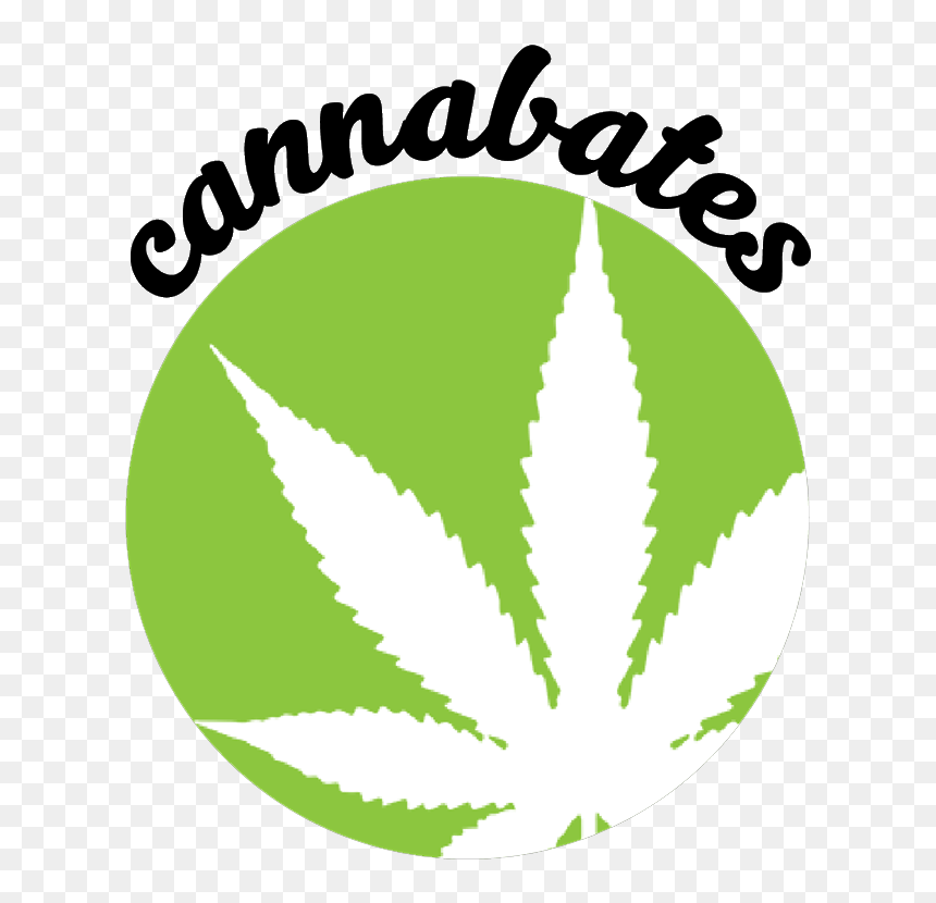 Cannabates-logo - Illustration, HD Png Download - weed .png