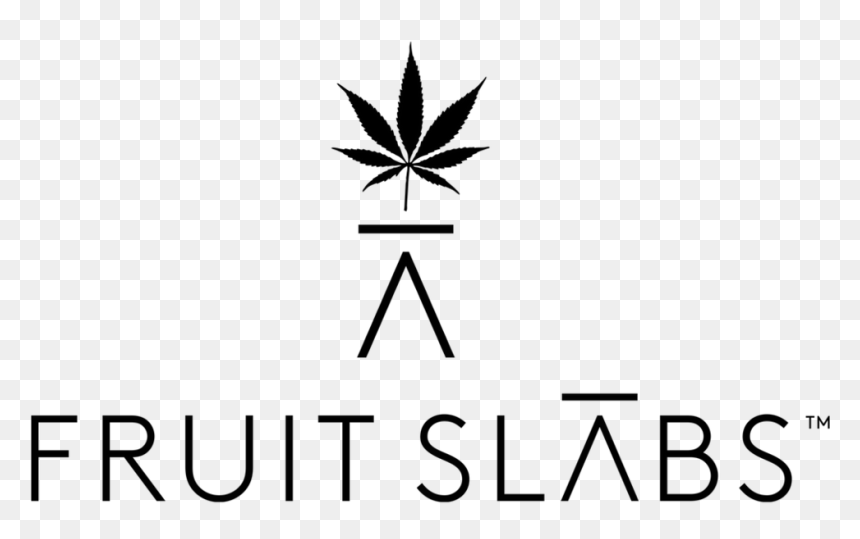 Fruitslabs Logo Crop - Pot Leaf, HD Png Download - weed .png