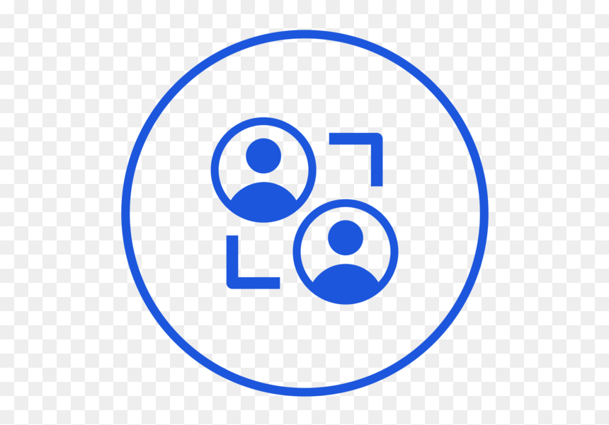 Icon2-01 - Circle, HD Png Download - blue circle icon png