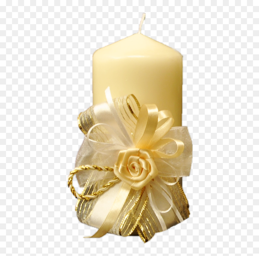 Wedding Candle Clipart Png, Transparent Png - comunion png