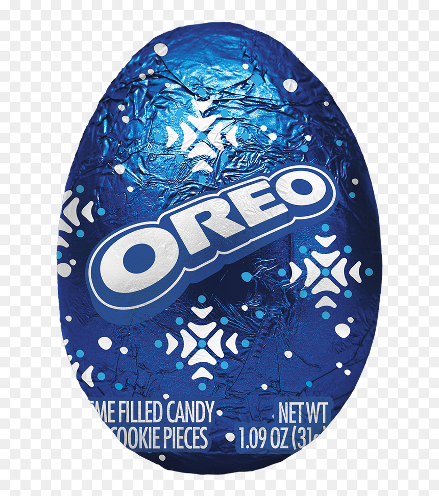 Oreo Egg In Blue - Oreo Creme Filled Eggs, HD Png Download - dozen eggs png