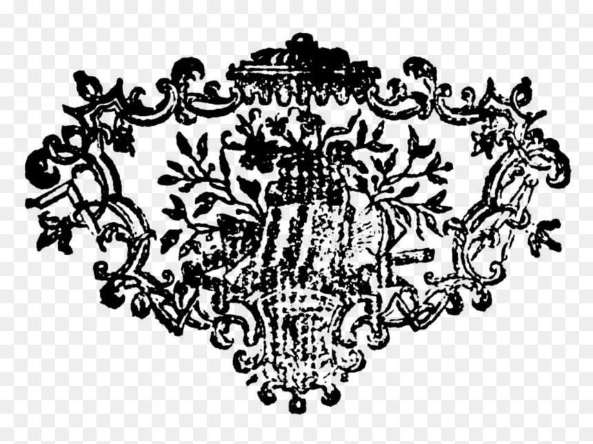 Fregio Fine Testo Del Libro "nelle Solenni Esequie, HD Png Download - medico png