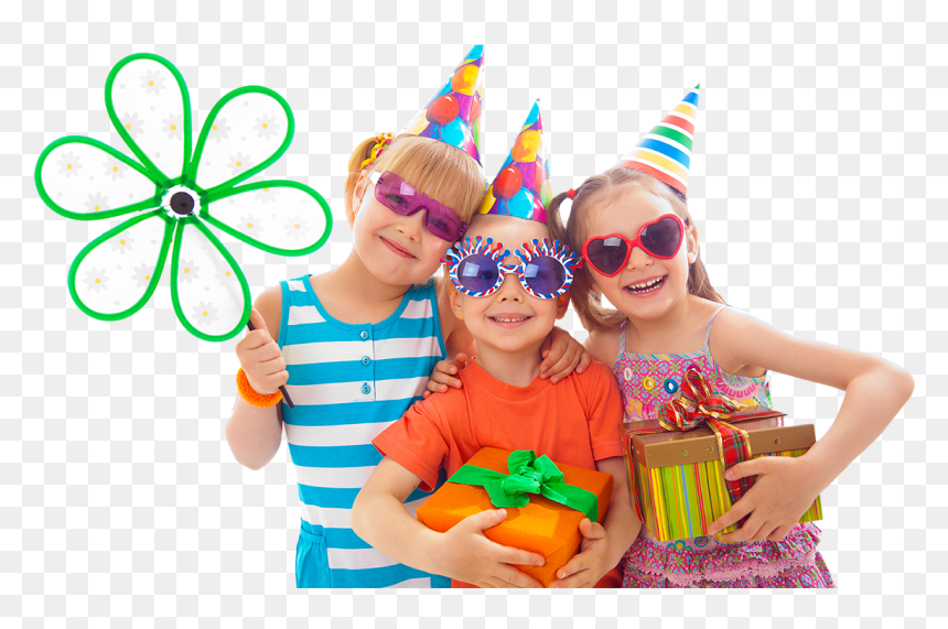 3 Girls At A Birthday Party - Kid Birthday Gift, HD Png Download - party girls png
