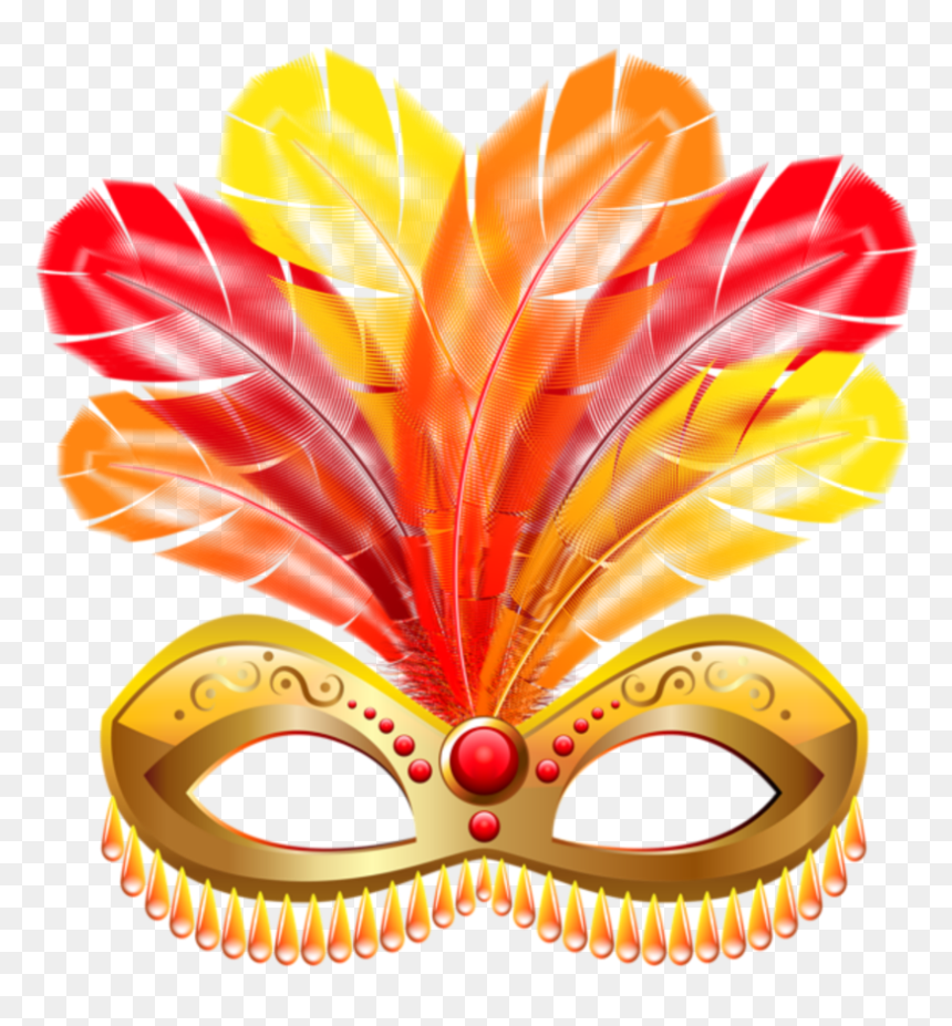 #carnival #carnaval #mask #mascara - Mask Carnival Transparent, HD Png Download - mascara de carnaval png