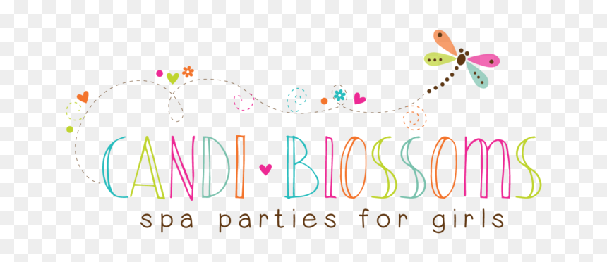 Candiblossomsparty-logo2 Png, Transparent Png - party girls png