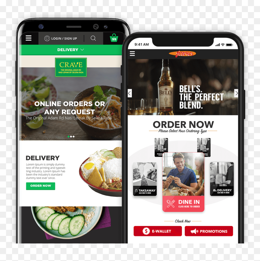 Iphone, HD Png Download - food delivery png