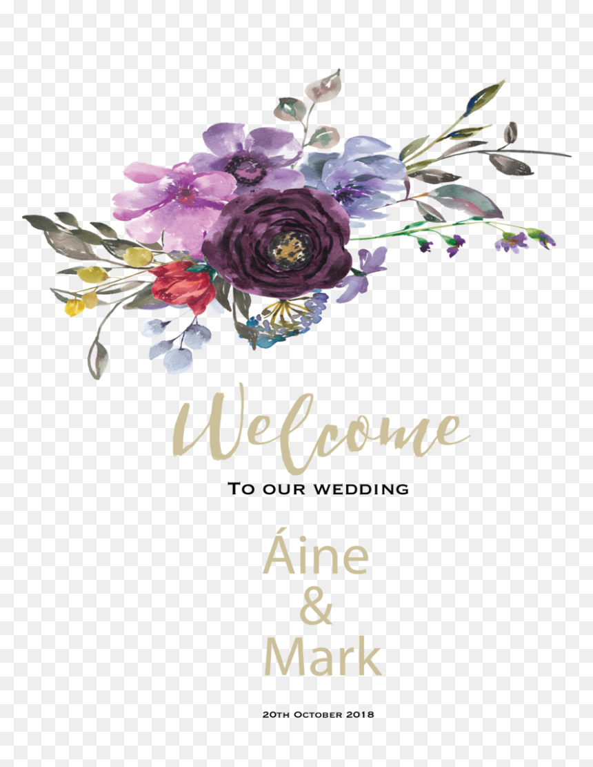 Welcome To Our Wedding - Bouquet, HD Png Download - our wedding png