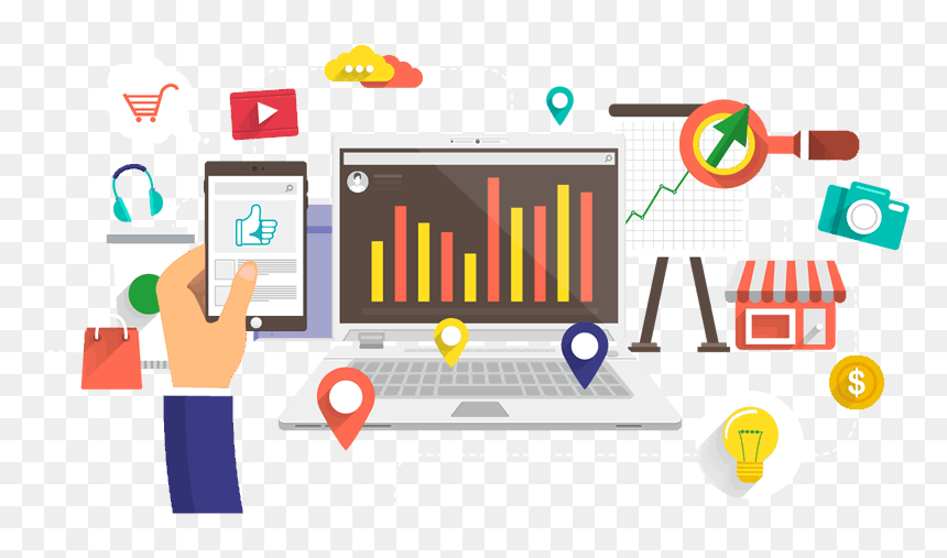 Best Digital Marketing Agency In Gurgaon, HD Png Download - ferramentas png