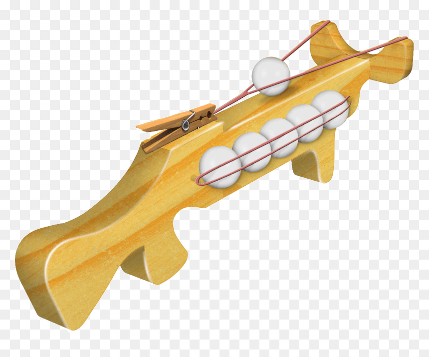 Kids Love Them, And So Do The Parents, So Safe To Shoot - Wooden Ping Pong Gun, HD Png Download - pong ball png