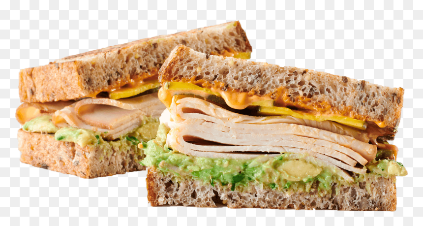 Fast Food, HD Png Download - turkey sandwich png
