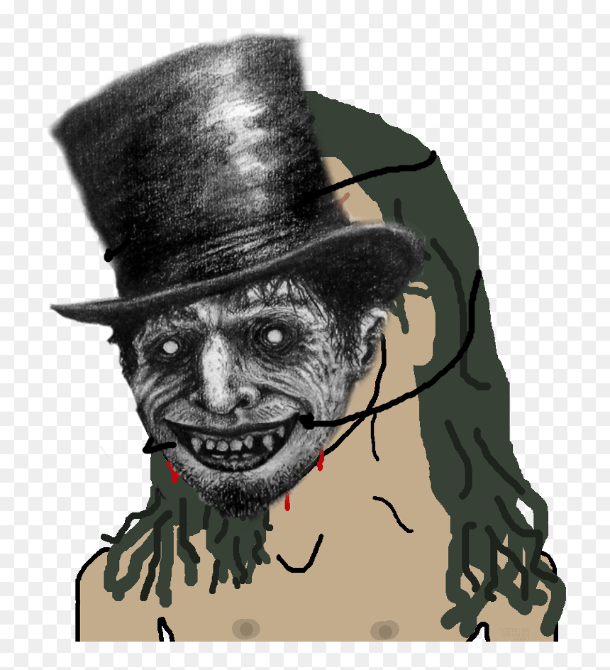 Drawing Of Mr Hyde, HD Png Download - joker hat png