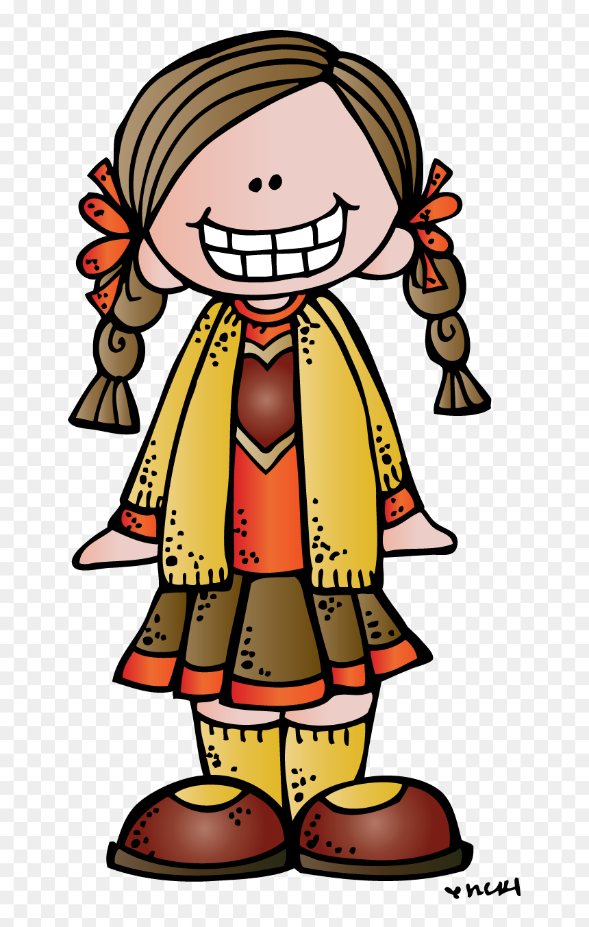 Me Clipart Girl - Melonheadz Niña, HD Png Download - girl falling png
