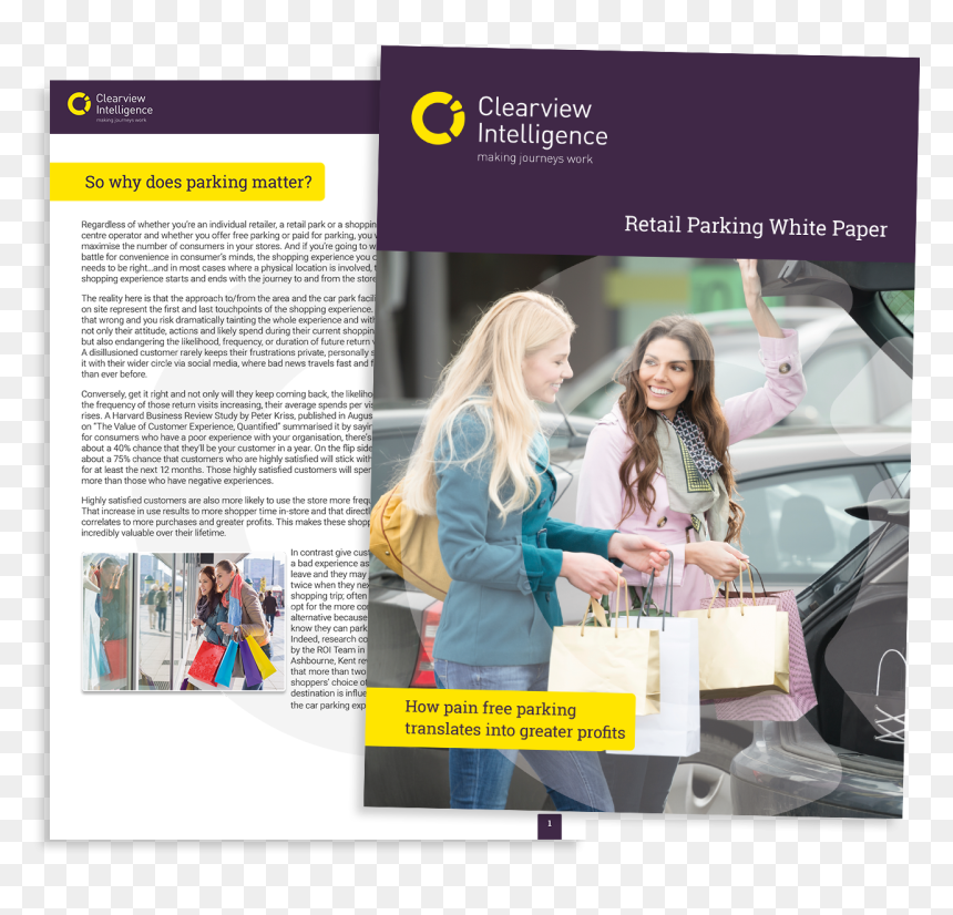 Retail White Paper Image - Online Advertising, HD Png Download - free parking png
