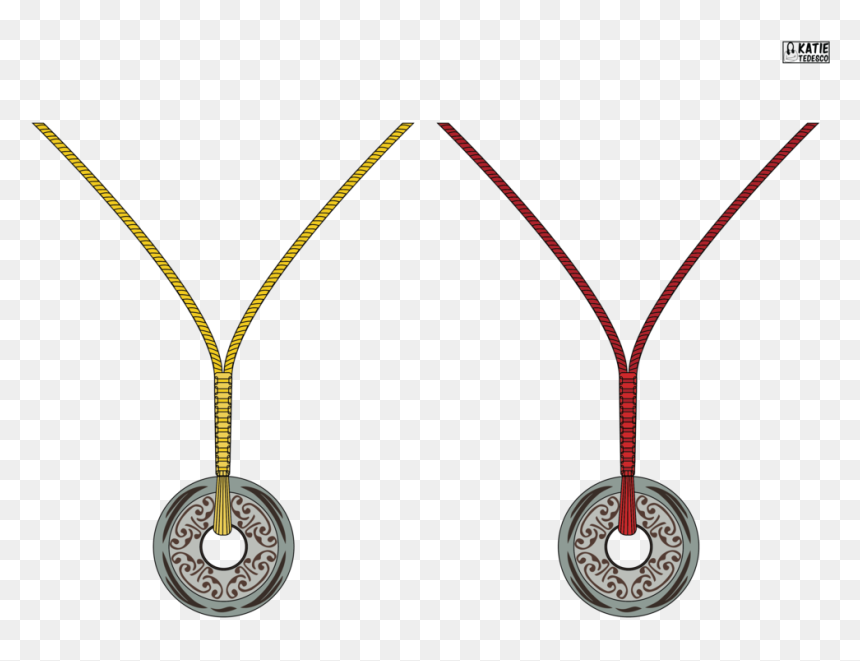 Blood Vs Water Hidden Immunity Idol Necklace - Circle, HD Png Download - blood in water png