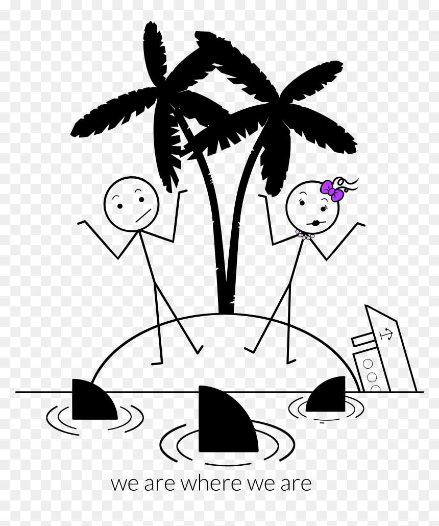 Cartoon, HD Png Download - shark outline png