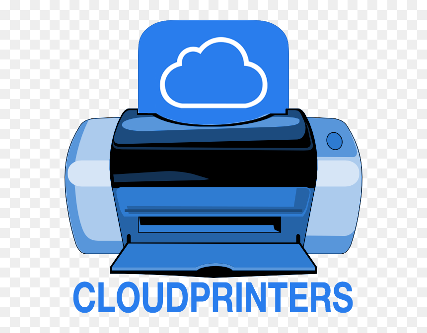 Printer Clipart Png, Transparent Png - color cloud png