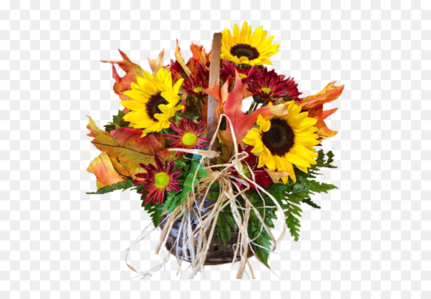 Bouquet, HD Png Download - autumn flowers png