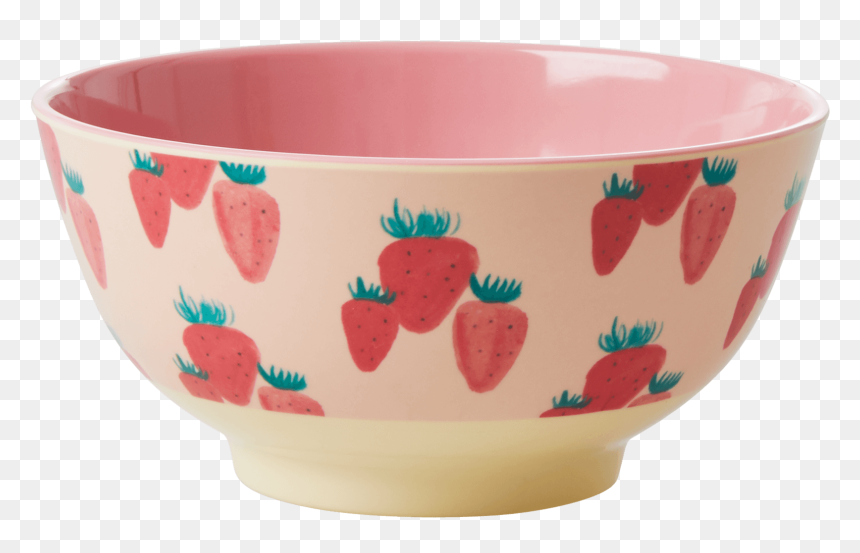 Bowl, HD Png Download - bowl of strawberries png
