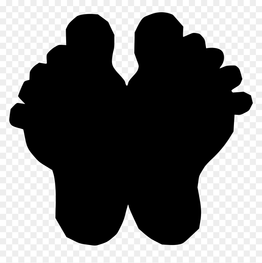 Baby Footprints Png Download - Clip Art, Transparent Png - baby foot print png