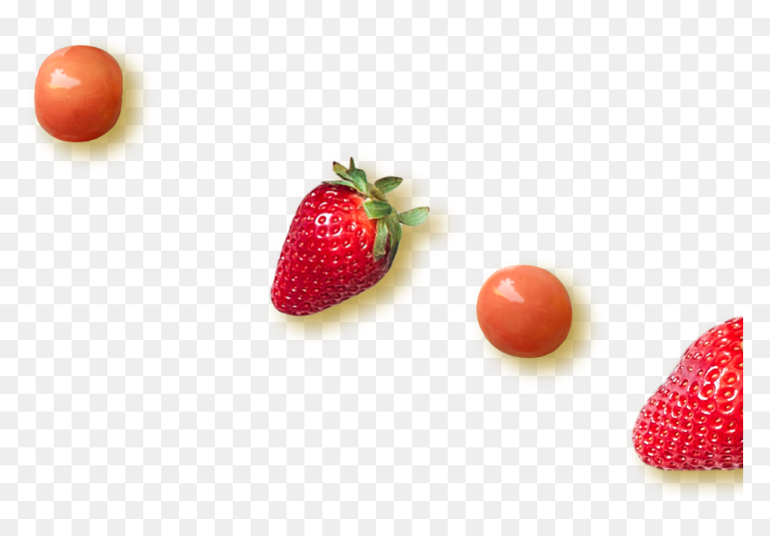 Strawberry, HD Png Download - bowl of strawberries png