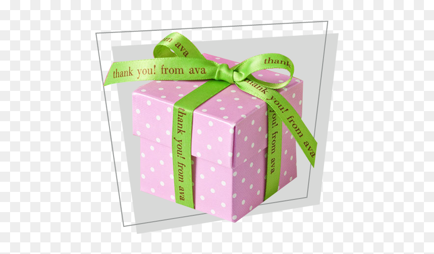 Greeting Card, HD Png Download - present ribbon png