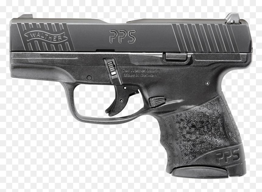 Walther Pps M2 9mm, HD Png Download - pistol drawing png
