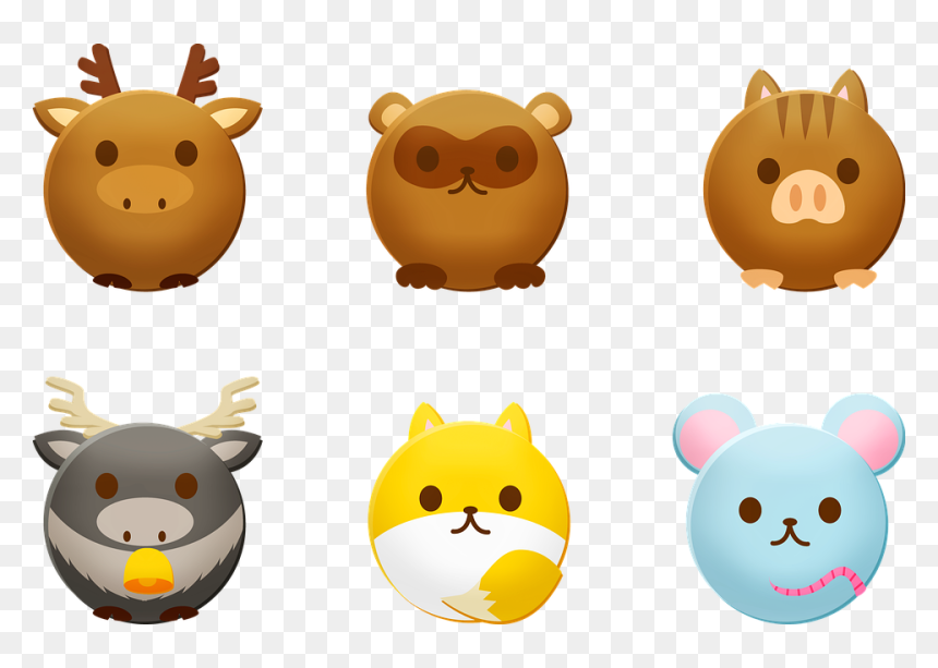 Cartoon, HD Png Download - cute reindeer png