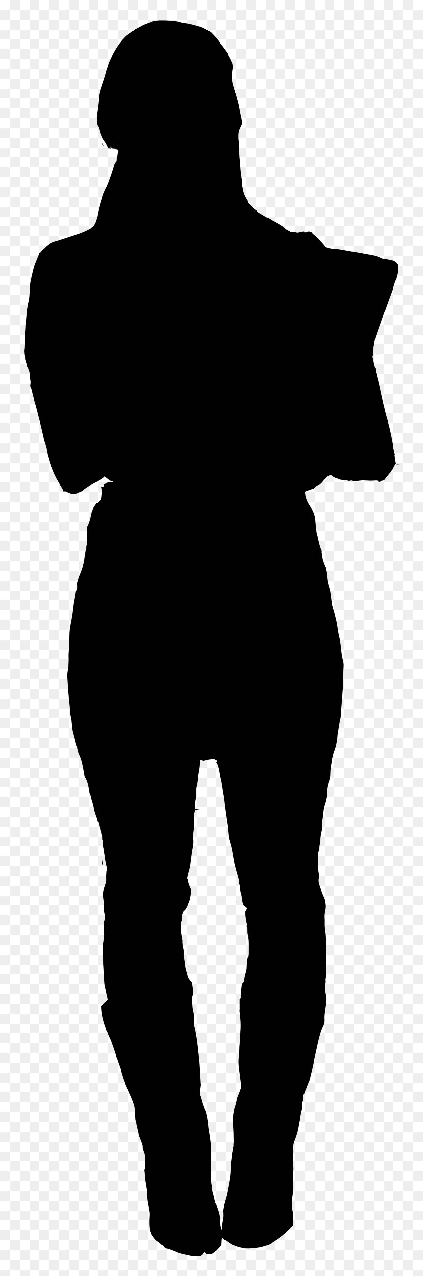 Teacher Png - Silhouette Of A Teacher Png, Transparent Png - body silhouette png