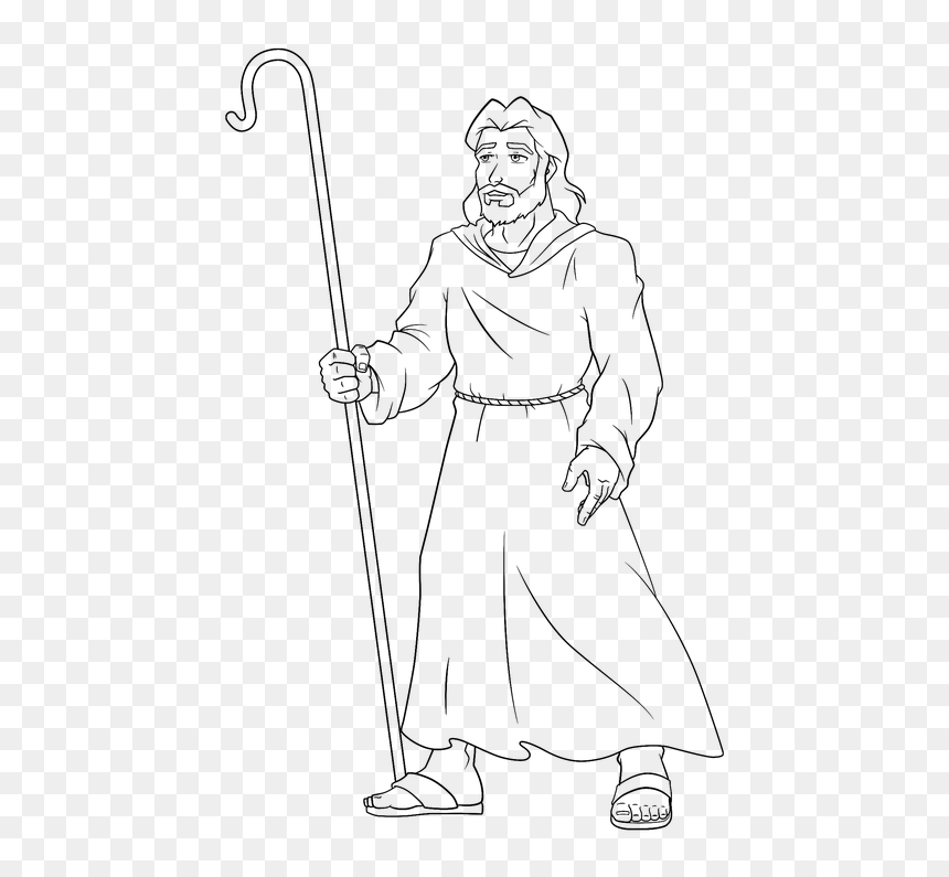 Line Art, HD Png Download - hand of god png