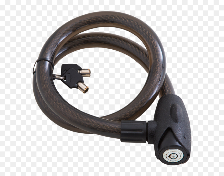 Cadeado Para Bicicleta - Cable, HD Png Download - cadeado png