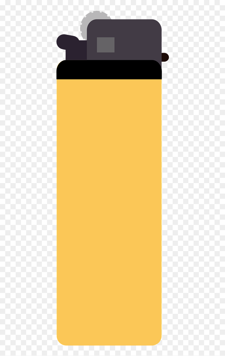 Encendedor Vector, HD Png Download - yellow fire png
