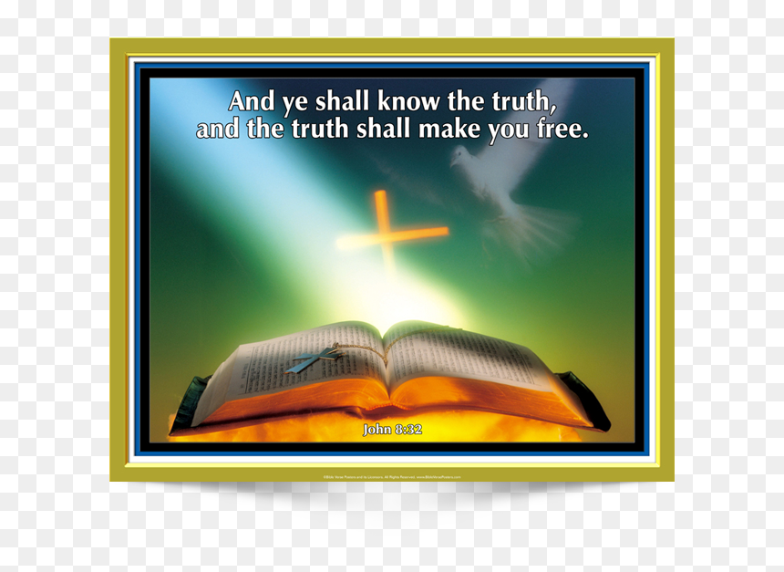 This Is The English Version Of Poster Design - Bible And Cross, HD Png Download - bible verses png