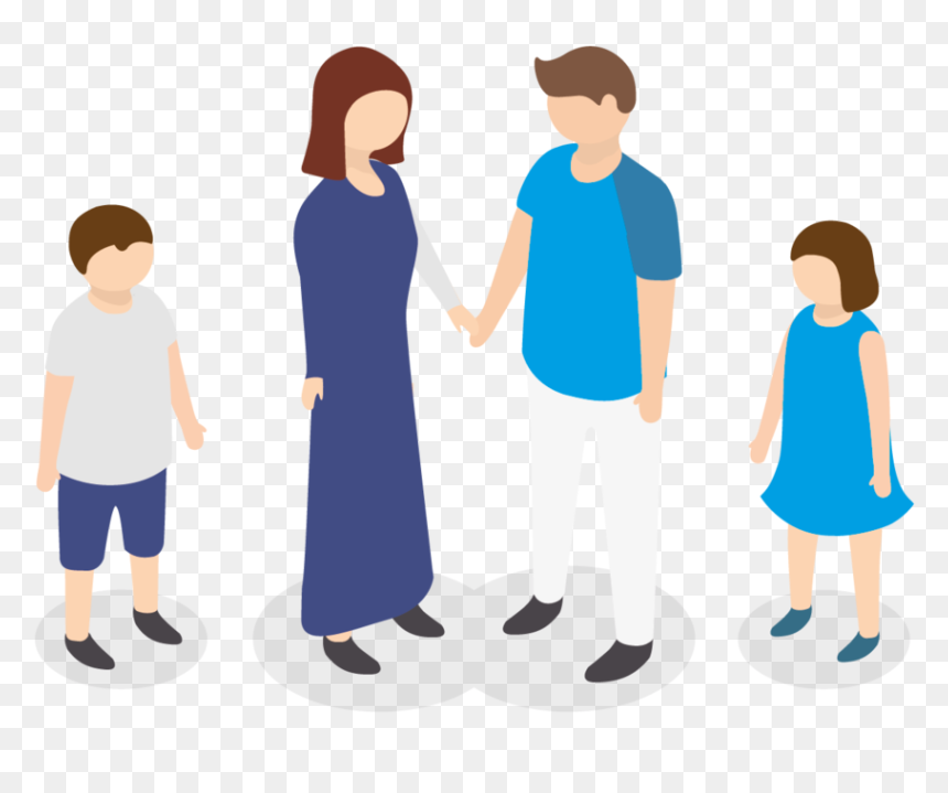 01 Icon, HD Png Download - child standing png