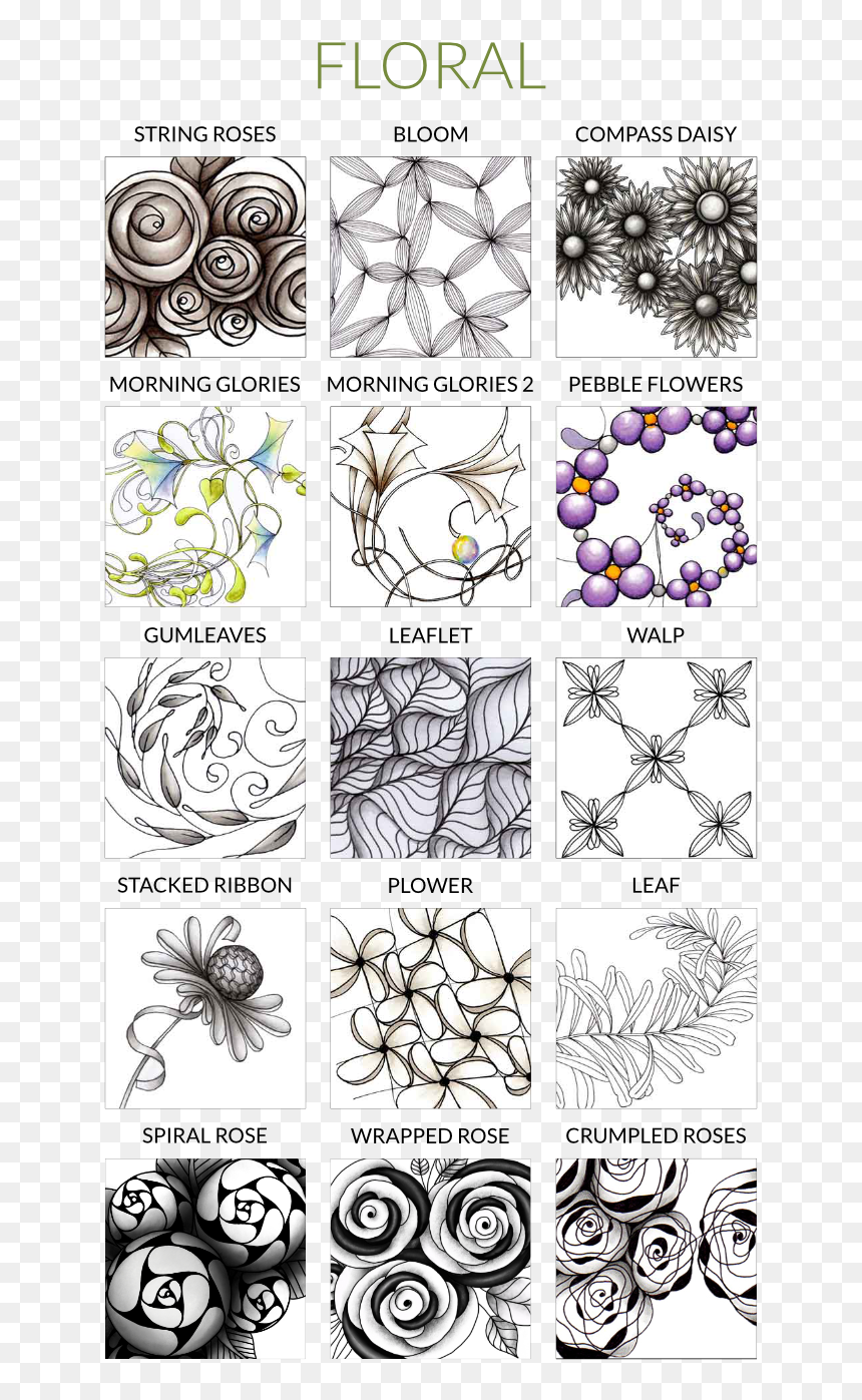 Drawing, HD Png Download - zentangle png