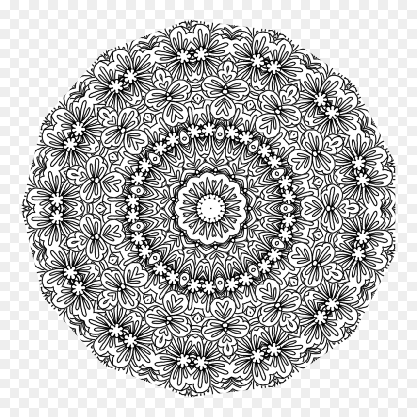 Doodle Transparent Star Tumblr Png, Png Download - zentangle png