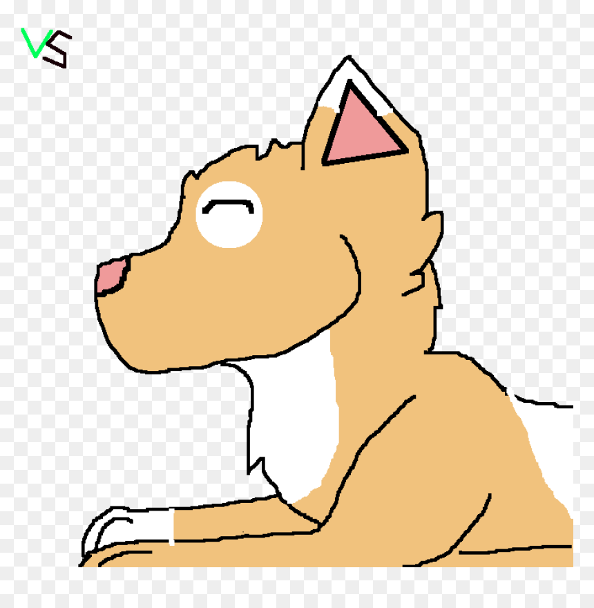 Cartoon, HD Png Download - dog laying down png