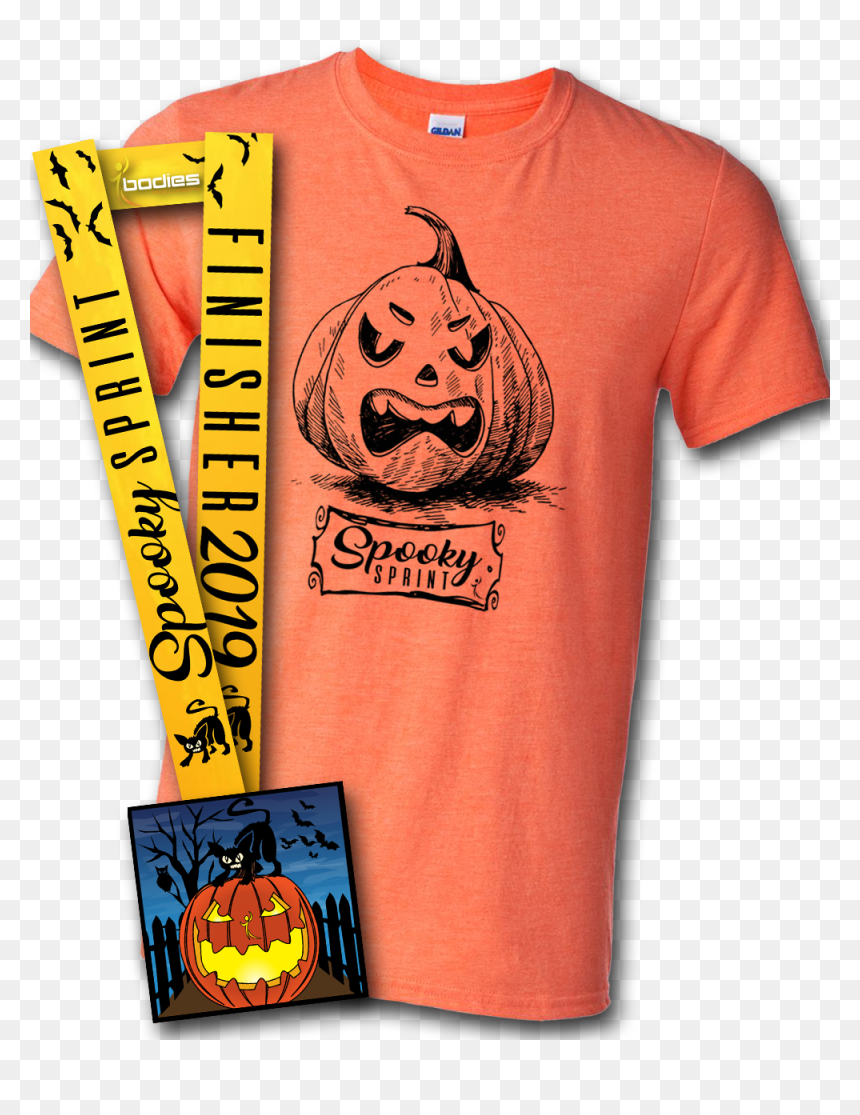 Spooky Sprint 5k Omaha, HD Png Download - halloween garland png