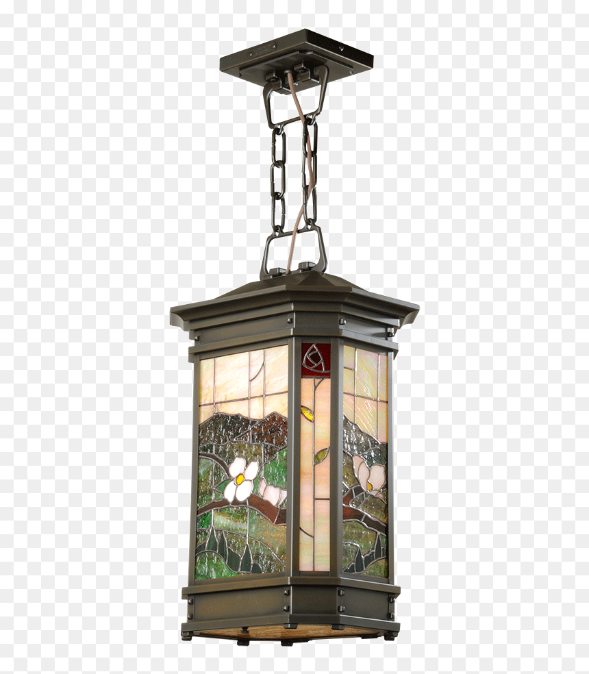 Old California Lantern Company - Stained Glass, HD Png Download - old lantern png