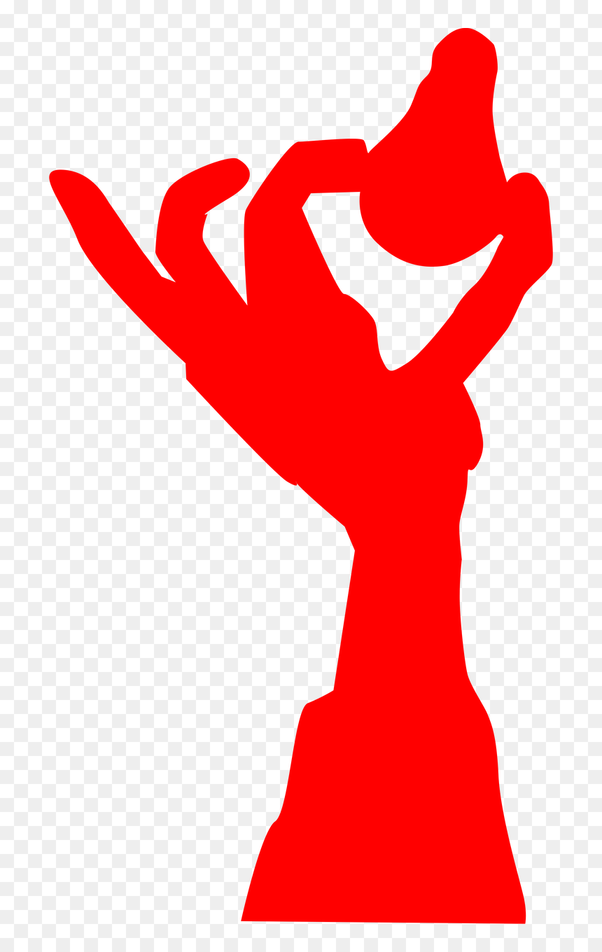 Clip Art, HD Png Download - red handprint png