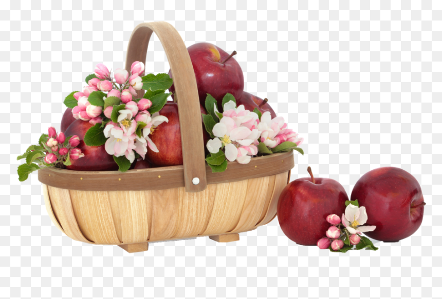 #mq #red #apple #apples #fruit #fruits - تبریک سال نو ۱۳۹۸, HD Png Download - apple basket png