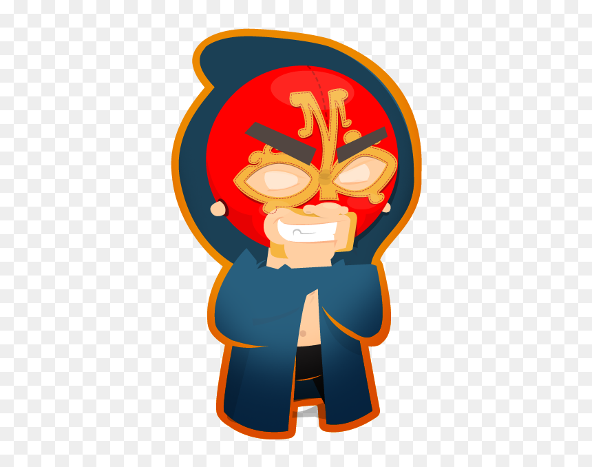 Body - Cartoon, HD Png Download - bigote mexicano png