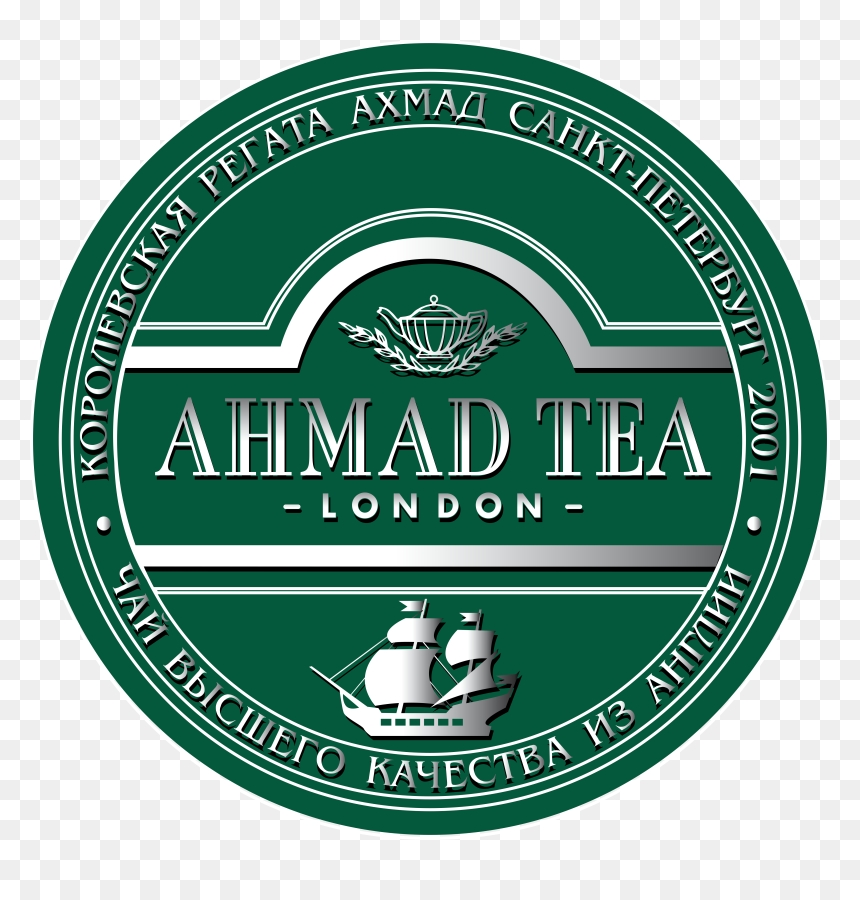Ahmad Tea, HD Png Download - tea logo png